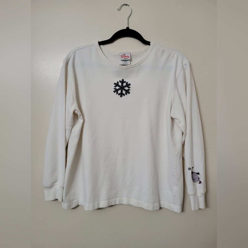 Vintage Disney Snowflake Eeyore Long Sleeve Shirt